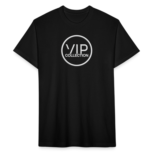 VIP Flagship Logo T-Shirt (gray 3d logo) - black