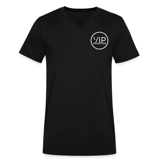VIP V-Neck (white logo) - black
