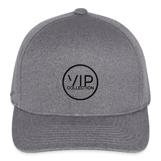 VIP Flexfit Hat (black logo) - light heather gray